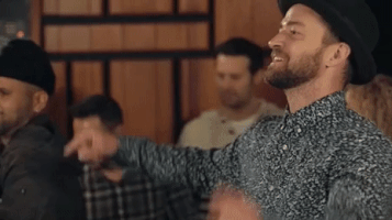 justin timberlake can't stop the feeling! first listen GIF