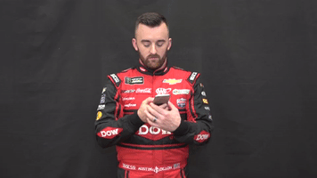 austin dillon phone GIF by Richard Childress Racing