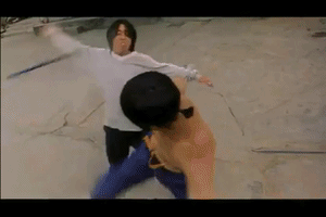 Shaolin Soccer Kick GIF