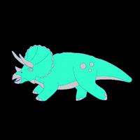 triceratops GIF by designosaur