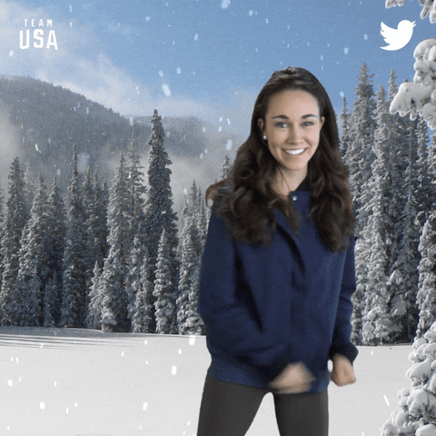 winter olympics dancing GIF by Twitter