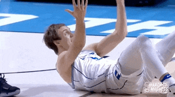 Shocked Ncaa Basketball GIF by NCAA March Madness