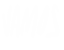 Lettering Vamos Sticker