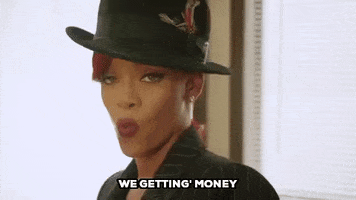 Shy Ronnie We Getting Money GIF by Rihanna
