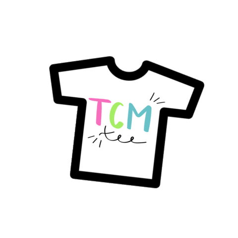 Tcm Tee Sticker by Teach Create Motivate