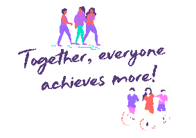 Team Achieve Sticker by Coastrek