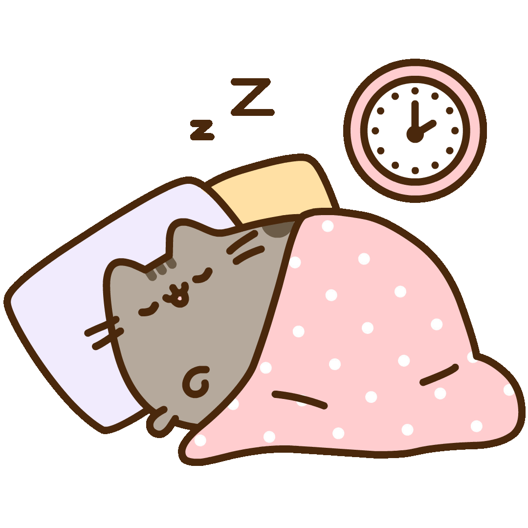 Bed Sleeping  Sticker  by Pusheen for iOS Android GIPHY