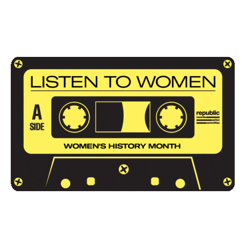 Woman Sticker by Republic Records