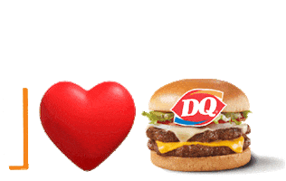 Burger Sticker by Dairy Queen Canada