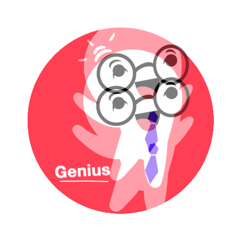 Genius Sticker by Ingenio