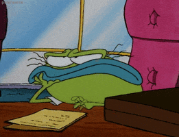 rockos modern life waiting GIF