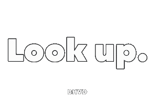 Look Up Good Vibes Sticker by BHVD
