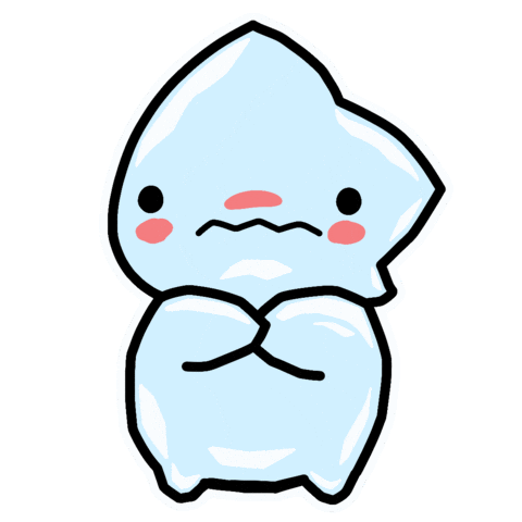 Illustration Shaking Sticker