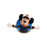 Captain Minnie Disney Adventure Sticker by DisneyCruiseLine