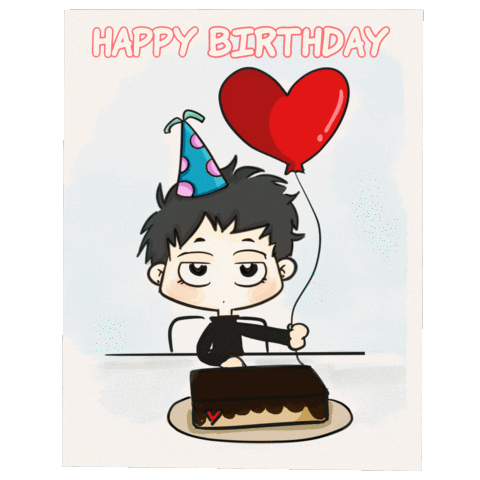 Happy Birthday Love Sticker