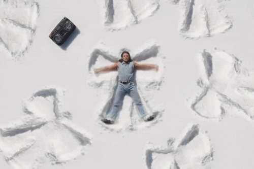 Image result for snow angel gif"