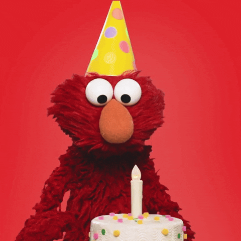 Happy Birthday GIF by Sesame Street