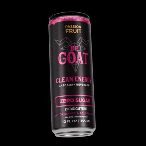 Clean Energy Drink GIF by Drinkbegoat