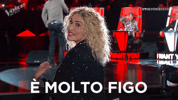 Sexy The Voice GIF by The Voice of Italy