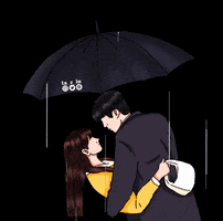 Raining Korean Drama GIF