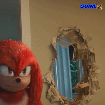 Sonic 2 Knuckles GIF by Sonic The Hedgehog