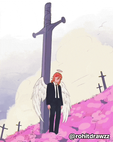 Sad Angel GIF