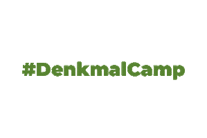 Camp Denkmal Sticker by Sto-Stiftung