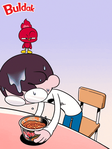 Hot Sauce Eating GIF