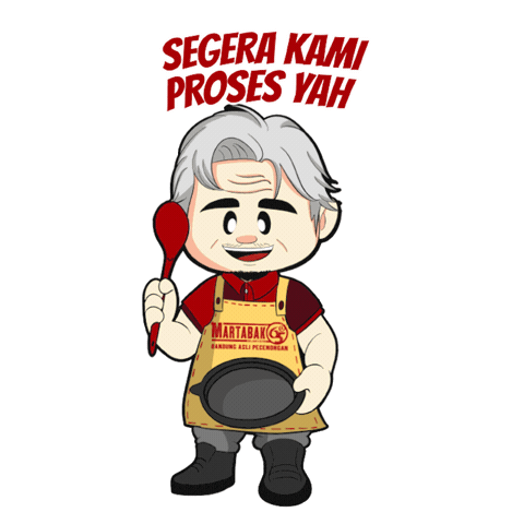 Martabak Pecenongan 65A Sticker by Martabak65a Bandung Asli Pecenongan
