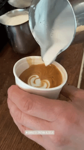 Latte Art GIF by Dritan Alsela Coffee
