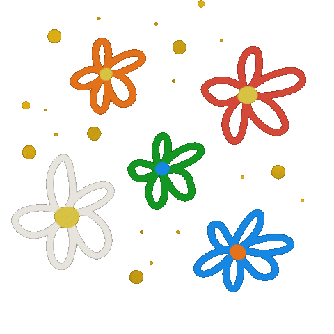 Summer Flowers Sticker