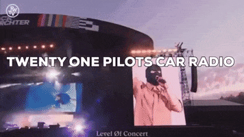 Twenty One Pilots Car Radio GIF
