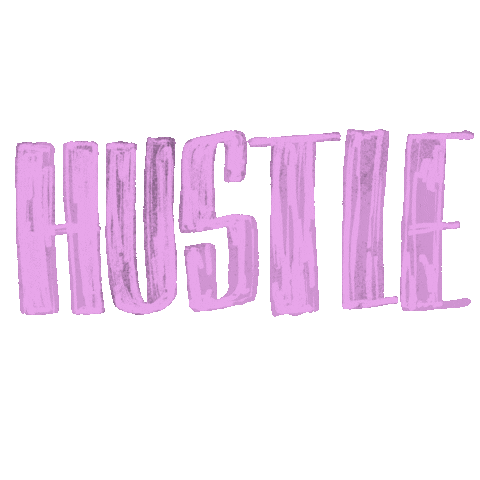Work Hustling Sticker