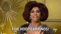 Giant Hoop Earrings  Etsy