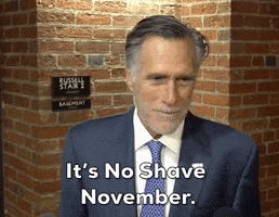 Mitt Romney Beard GIF by GIPHY News