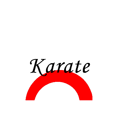 Logo Karate Sticker by ETSV 1904 Lauda e. V.