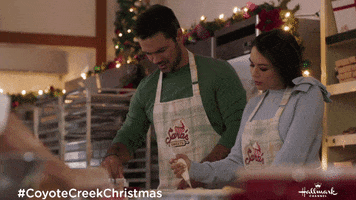 Ryan Paevey Cooking GIF by Hallmark Channel