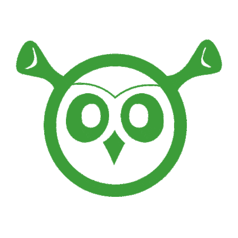 Owl Shrek Sticker by Waldbühne Kloster Oesede e.V.