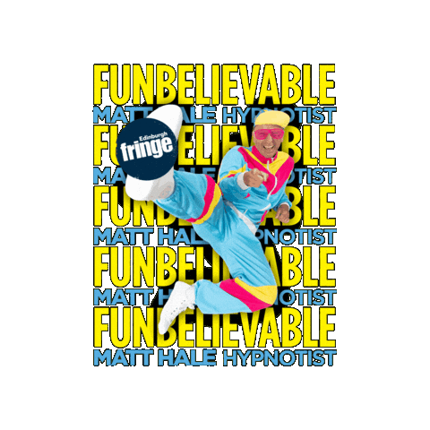 Fringe Festival Fun Sticker by Matt Hale Hypnotist
