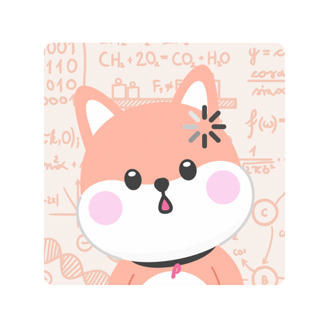 Dog What Sticker