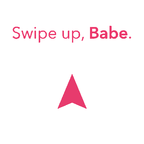 Arrow Swipe Up Sticker by Probabe