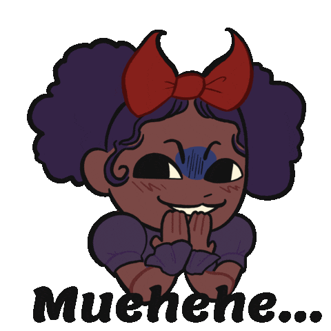 Goth Evil Laugh Sticker by Creative Technology & Design at FIT