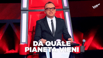 The Voice Senior Wow GIF by The Voice of Italy