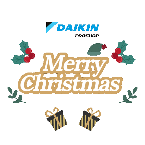 Happy Christmas Sticker by Daikin Proshop Indonesia