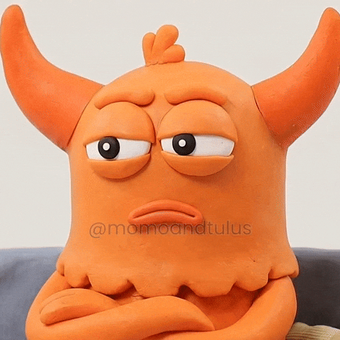Angry Over It GIF by Momo & Tulus