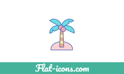 Animation Summer GIF by Flat-icons.com