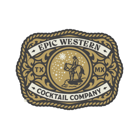 Epic Western Sticker