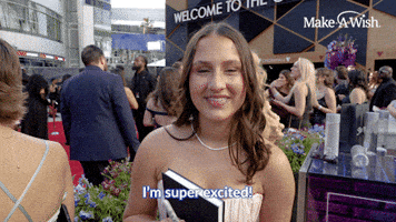 Red Carpet Smile GIF by Make-A-Wish America