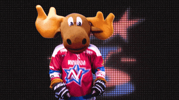 running man marty moose GIF by Newcastle Northstars