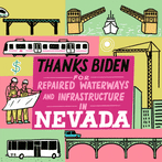 Thanks Biden for repaired waterways and infrastructure in Nevada
